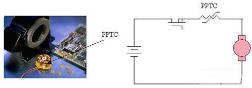 PolySwitch器件保護電機和驅動電子電路,