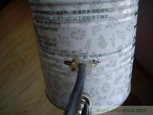 最簡單使用的天線——罐頭天線,可做正饋大鍋饋源!