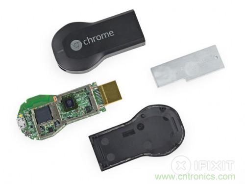 拆解新一代顛覆性產(chǎn)品: 谷歌Chromecast電視棒內(nèi)部探秘