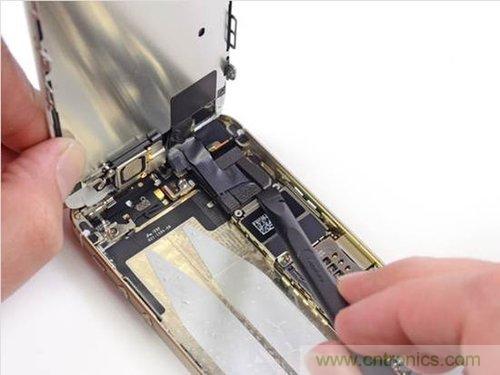 土豪金iPhone 5S拆解：內部結構升級，維修難度增加