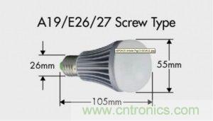 &le;20W的低功率LED照明設計方案