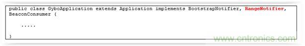 圖2 &ndash; AltBeacon API 關(guān)鍵接口