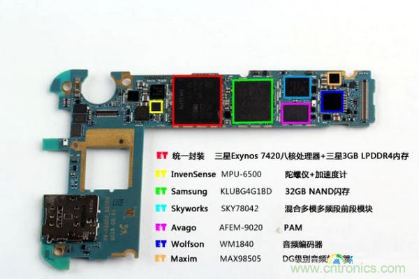 三星S6 Edge+拆解：比S6 Edge加在哪里？