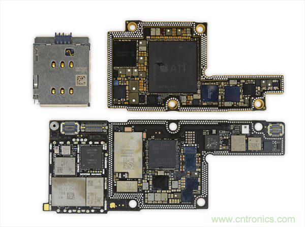 蘋果iPhone X iFixit拆解報告:雙層主板+雙單元電池