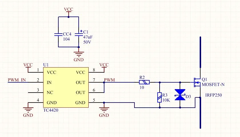MOS管驅動電路設計，如何讓MOS管快速開啟和關閉？